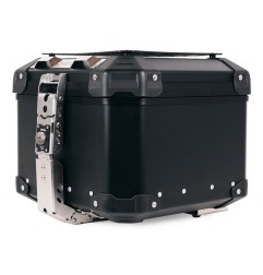 Unit Garage ATL3_BL Bauletto alluminio Atlas 44 litri nero senza piastra