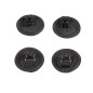 Kit 4 calamite con cinghia di sicurezza SHAD X1SL11 per borse serbatoio