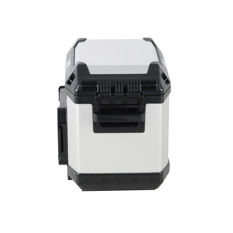 Hepco e Becker 710007 00 09 Coperchio Ricambio Valigie Laterali Xplorer 40/37, Finitura Argento