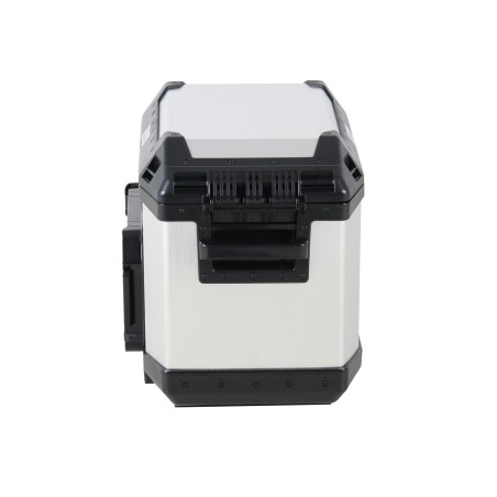Hepco e Becker 710007 00 09 Coperchio Ricambio Valigie Laterali Xplorer 40/37, Finitura Argento