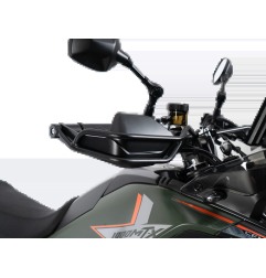 Hepco e Becker 42127717 00 01 Protezione Paramani Nera, Set Sinistra E Destra, Per Cf Moto 1000 Mt-x Dal 2026