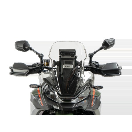 Hepco e Becker 42127717 00 01 Protezione Paramani Nera, Set Sinistra E Destra, Per Cf Moto 1000 Mt-x Dal 2026
