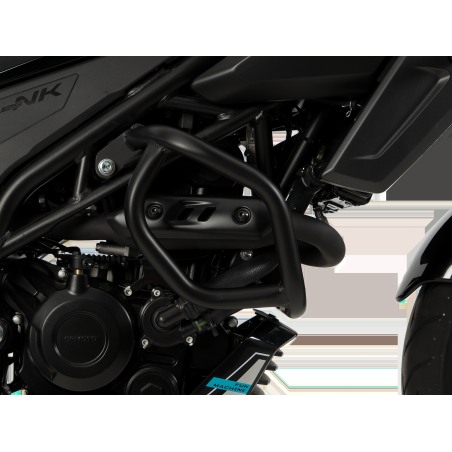 Hepco e Becker Paramotore Tubolare In Acciaio Nero Per Cf Moto 125 Nk Dal 2025