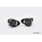 Puig Racing 1873N Tamponi Paratelaio R19 Neri Per Vari Modelli Yamaha Fz6 Dal 2004 Al 2010