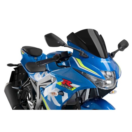 Puig Racing Cupolino Z-racing Nero Per Suzuki Gsx-r 125 Dal 2017 Al 2020 E Dal 2022