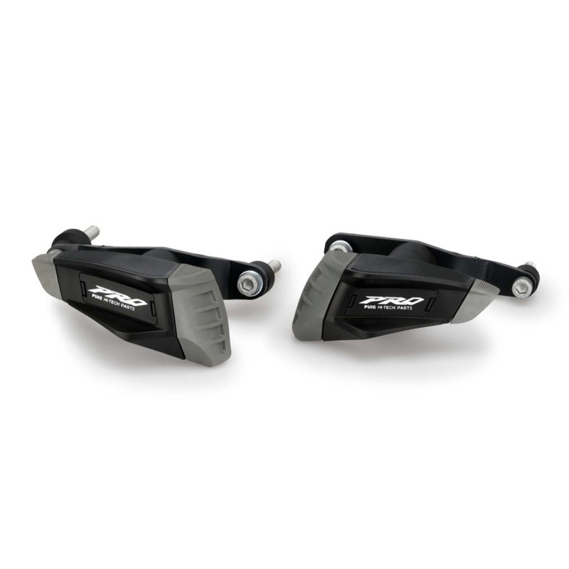 Puig Racing 21543N Tamponi Paratelaio Pro 2.0 Neri Per Vari Modelli Yamaha