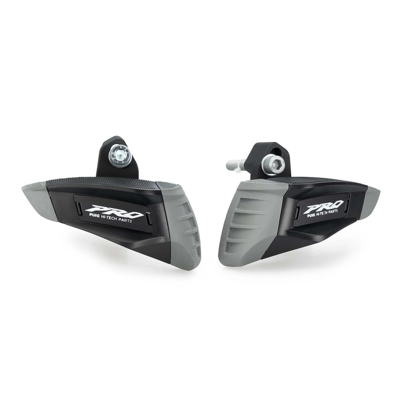 Puig Racing 23010N Tamponi Paratelaio Pro 2.0 Neri Per Aprilia Tuono V4 1100 Dal 2025