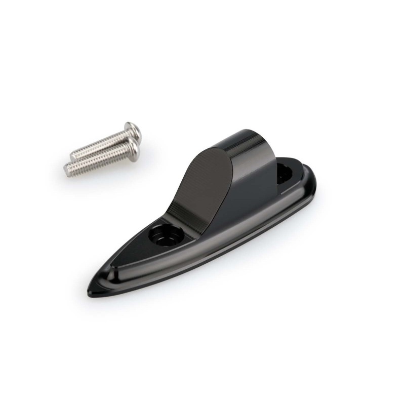 Puig Racing 9586N Adattatore Specchietto Retrovisore Destro/sinistro Nero Per Yamaha Yzf-r3 300 Dal 2015 Al 2018
