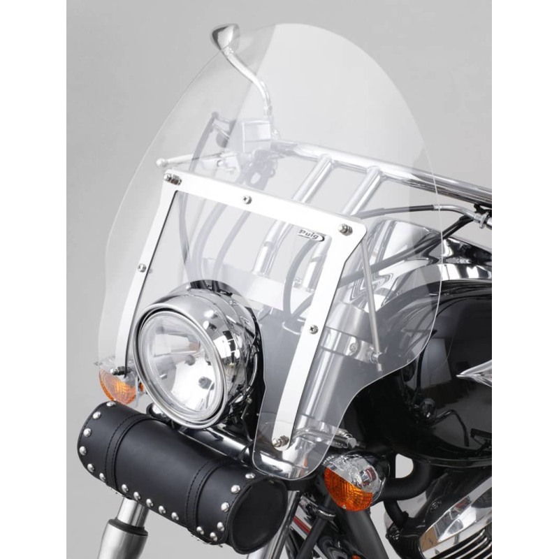 Puig Racing 5949W Cupolino Custom America Ii Trasparente, 560 × 560 Mm, Omologato Tüv