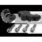 Hepco e Becker 42457696 00 01 Rialzi Manubrio 30 Mm Neri Per Indian Sport Scout Sixty Dal 2026