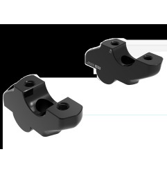 Hepco e Becker 42457696 00 01 Rialzi Manubrio 30 Mm Neri Per Indian Sport Scout Sixty Dal 2026