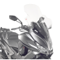 Parabrezza alto trasparente GIVI D6104ST per Kymco Xciting 400I/S400I dal 2013 al 2024