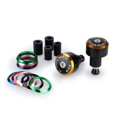 Puig Racing 21454N Bilancieri Manubrio Mod. Balance Neri In Alluminio, 20 Mm, Adattabili A Più Marche