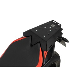 Hepco e Becker Sportrack Fisso In Alluminio Nero Per Aprilia Tuono V4 Factory Dal 2025