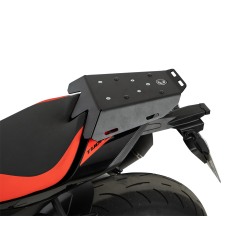 Hepco e Becker Sportrack Fisso In Alluminio Nero Per Aprilia Tuono V4 Factory Dal 2025