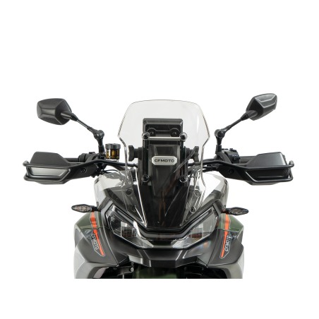 Hepco e Becker 42127717 00 01 Protezione Paramani Nera, Set Sinistra E Destra, Per Cf Moto 1000 Mt-x Dal 2026
