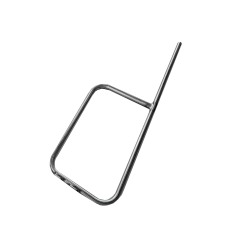 Hepco e Becker 710636 00 00 Scocca Grezza Portavaligie Laterale Sinistro, Non Verniciata, Con Foro Di Scarico