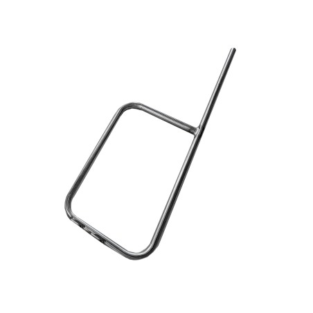 Hepco e Becker 710636 00 00 Scocca Grezza Portavaligie Laterale Sinistro, Non Verniciata, Con Foro Di Scarico