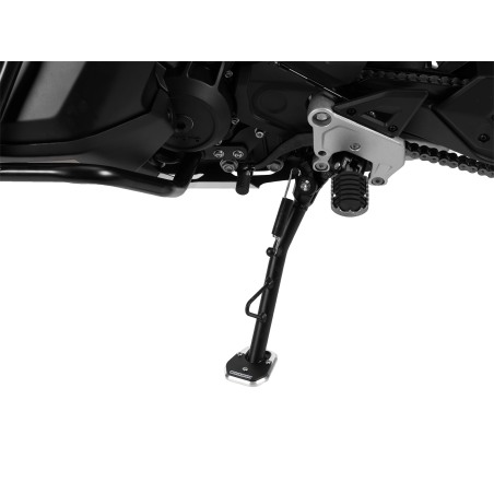 Hepco e Becker 42117717 00 91 Piastra Cavalletto Nera E Argento Per Cf Moto 1000 Mt-x Dal 2026