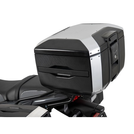 Hepco e Becker Set Portapacchi Con Bauletto Xcore In Argento Per Kawasaki Kle 500/se Dal 2026