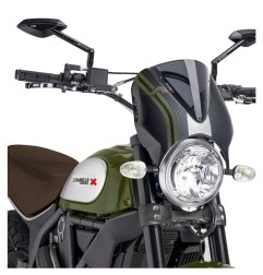 8192 Puig Cupolino Retro Ducati Scrambler (16-)