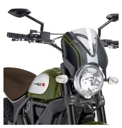 8192 Puig Cupolino Retro Ducati Scrambler (16-)