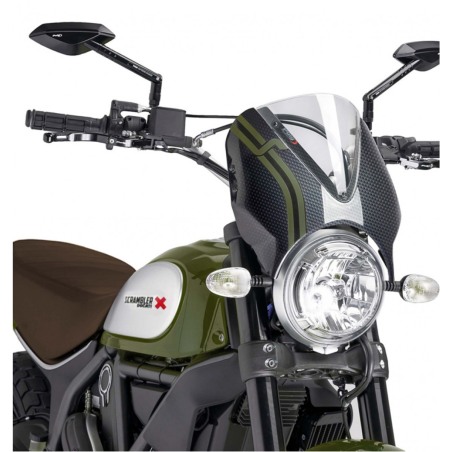 8192 Puig Cupolino Retro Ducati Scrambler (16-)