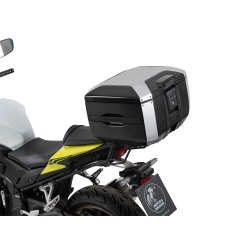 Hepco e Becker Set Portapacchi Con Bauletto Xcore Smartrack Silver/black Per Honda Cb 500 Hornet Dal 2024