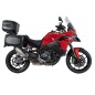 Hepco e Becker Set Portapacchi Smartrack Con Bauletto Xcore Nero Per Ducati Multistrada V2/s Dal 2025