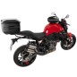 Hepco e Becker Set Portapacchi Smartrack Con Topcase Xcore Argento/nero Per Ducati Monster 890/+ Dal 2026