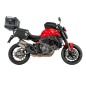 Hepco e Becker Portabauletto Alurack Nero Per Ducati Monster 890/+ Dal 2026
