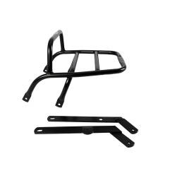 Hepco e Becker 650168 01 01 Portapacchi Tubolare Nero Per Honda Xl 600 Lm Dal 1985 Al 1986