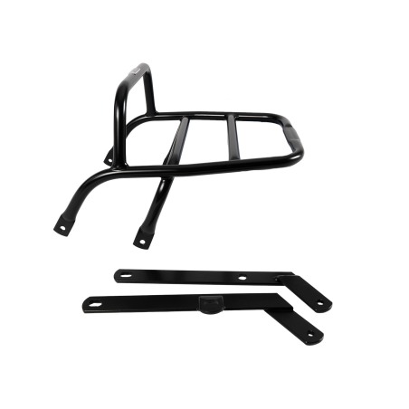 Hepco e Becker 650168 01 01 Portapacchi Tubolare Nero Per Honda Xl 600 Lm Dal 1985 Al 1986