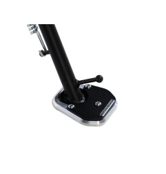 Hepco Becker 42117710 00 91 Piastra per cavalletto laterale per CF MOTO 125 NK dal 2025, nero/argento