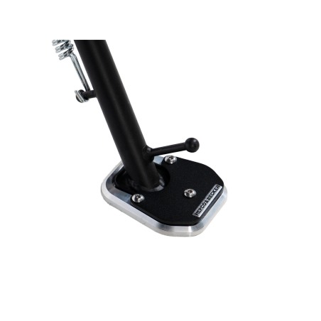 Hepco Becker 42117710 00 91 Piastra per cavalletto laterale per CF MOTO 125 NK dal 2025, nero/argento