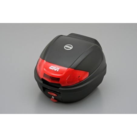 Givi E300N2 bauletto da 30 litri Catadiottri Rossi Piastra Monolock universale incusa