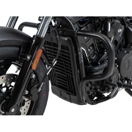 Hepco Becker 5017695 00 01 Barra di protezione motore nera per Indian Scout Sixty Classic dal 2025