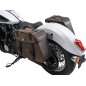 Hepco Becker 6277698 00 08 Set portaborse tubolare Cutout con borse in pelle Rugged marroni per Indian Scout Classic dal 2025