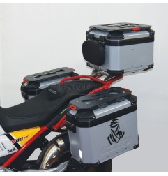 Kit portapacchi superiore e laterale Isotta PP87+PP88 Moto Guzzi V85TT 