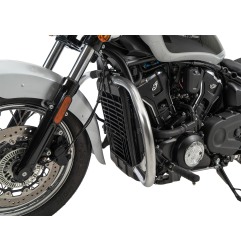 Hepco Becker 5027698 00 02 Barra protezione motore cromata per Indian Scout Classic dal 2025