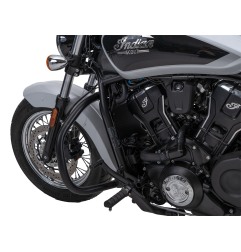 Hepco Becker 5027698 00 01 Barra di protezione motore nera per Indian Scout Classic dal 2025