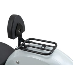 Hepco Becker 6127698 00 01 Solorack con schienale nero per Indian Scout Classic dal 2025