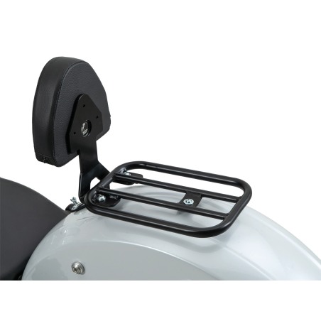 Hepco Becker 6127698 00 01 Solorack con schienale nero per Indian Scout Classic dal 2025