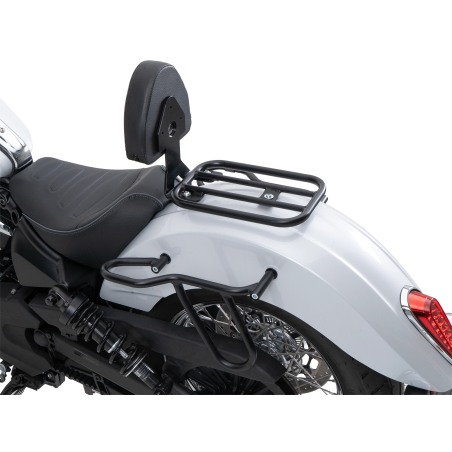Hepco Becker 6127698 00 01 Solorack con schienale nero per Indian Scout Classic dal 2025