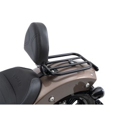 Hepco Becker 6127697 00 01 Solorack con schienale nero per Indian Scout Bobber dal 2025