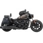 Hepco Becker 6127697 00 01 Solorack con schienale nero per Indian Scout Bobber dal 2025