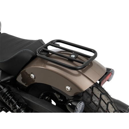 Hepco Becker 6137697 00 01 Solorack senza schienale nero per Indian Scout Bobber dal 2025