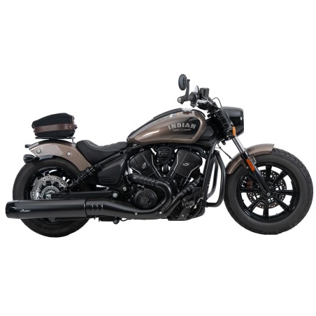 Hepco Becker 6137697 00 01 Solorack senza schienale nero per Indian Scout Bobber dal 2025