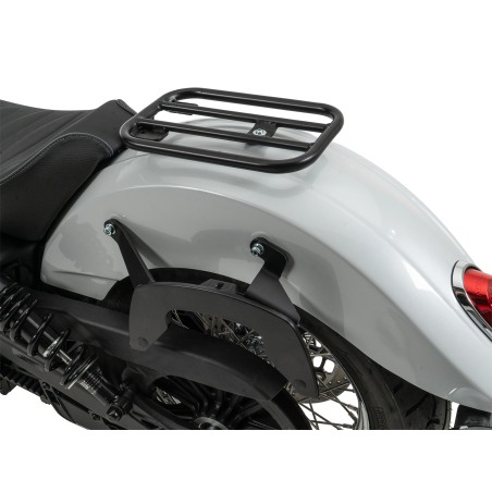 Hepco Becker 6137698 00 01 Solorack senza schienale nero per Indian Scout Classic dal 2025