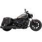 Hepco Becker 6277697 00 08 Set: Portaborse tubolare Cutout con borse in pelle Rugged marroni per Indian Scout Bobber dal 2025